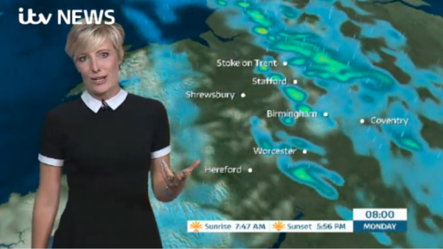West Midlands Weather: Rain and clouds overnight | ITV News Central