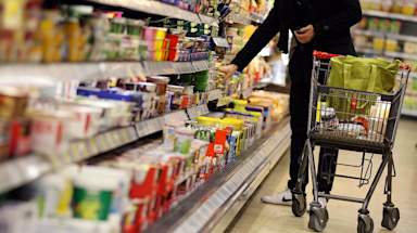 Which supermarket sells the cheapest branded food?