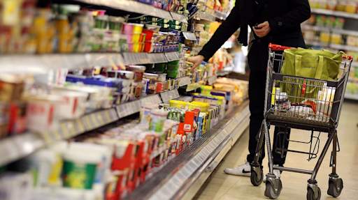 Which supermarket sells the cheapest branded food?