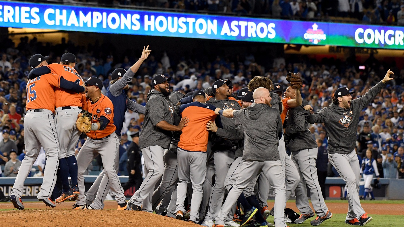 Houston Astros' World Series win after Hurricane Harvey: Online