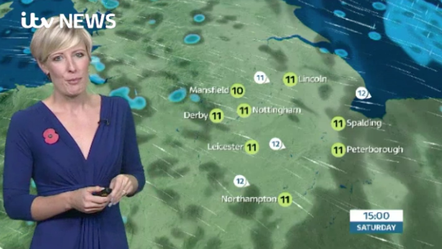 East Midlands Weather: Rain easing with some sunny spells | ITV News ...