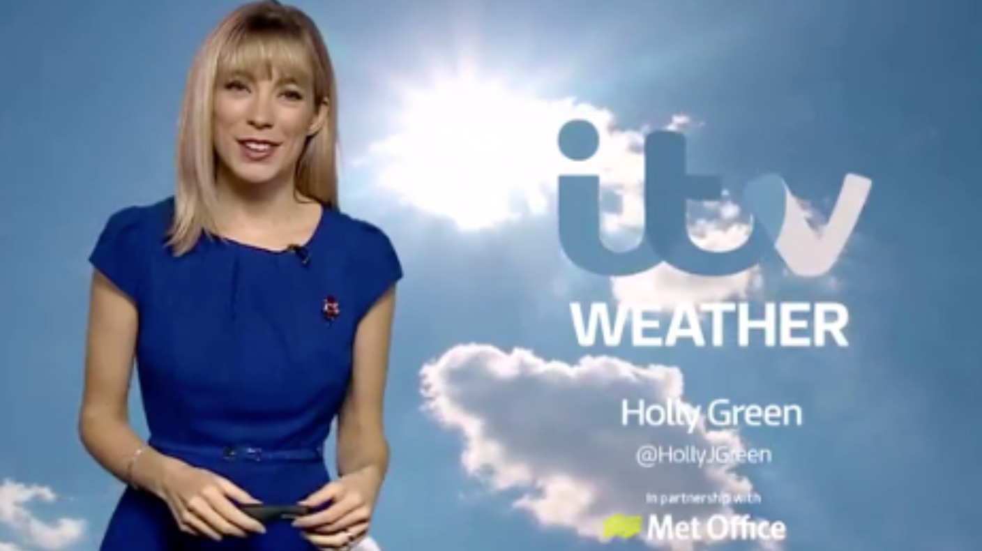 Holly's forecast for west of region ITV News Meridian