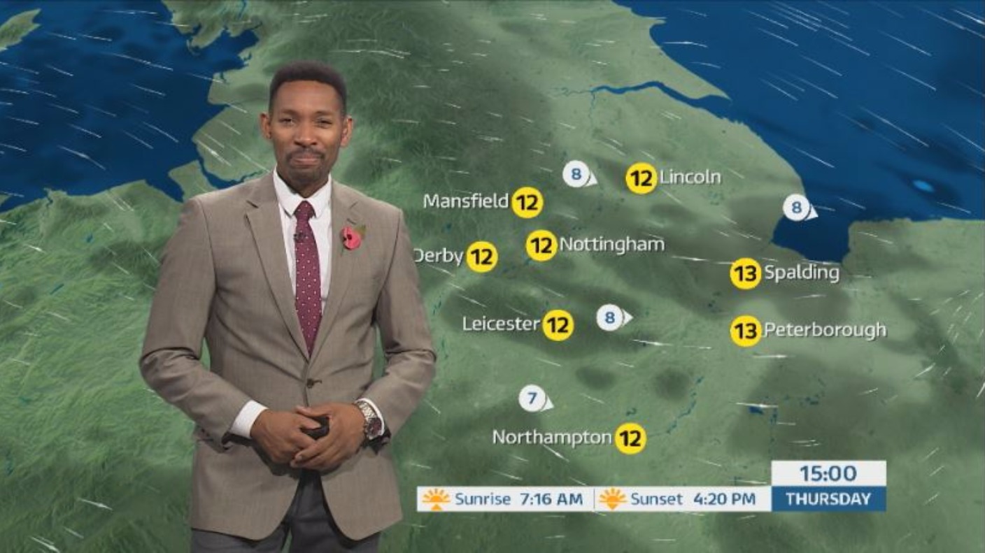 East Midlands Weather: Cloudy start with some rain | ITV News Central