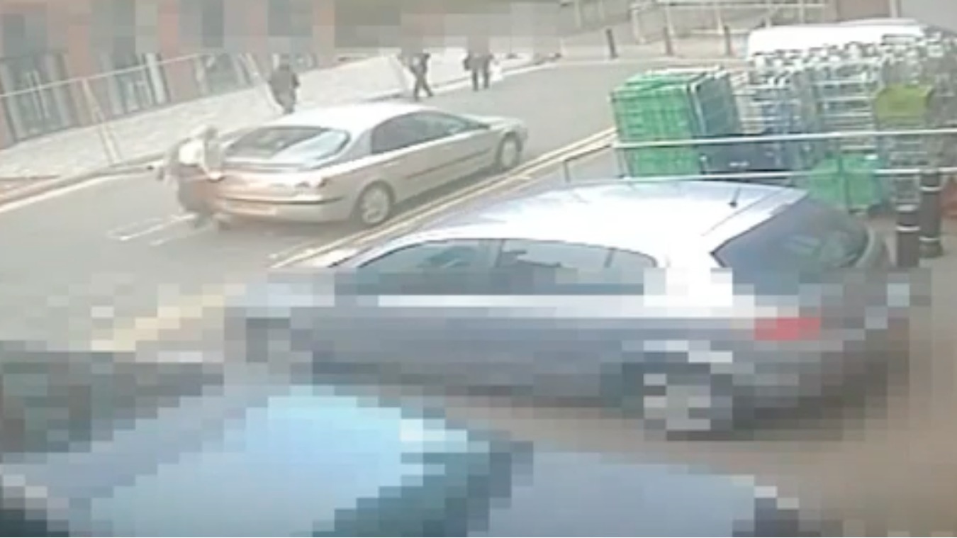 CCTV: Woman injured after hit and run in Leicester | ITV News Central