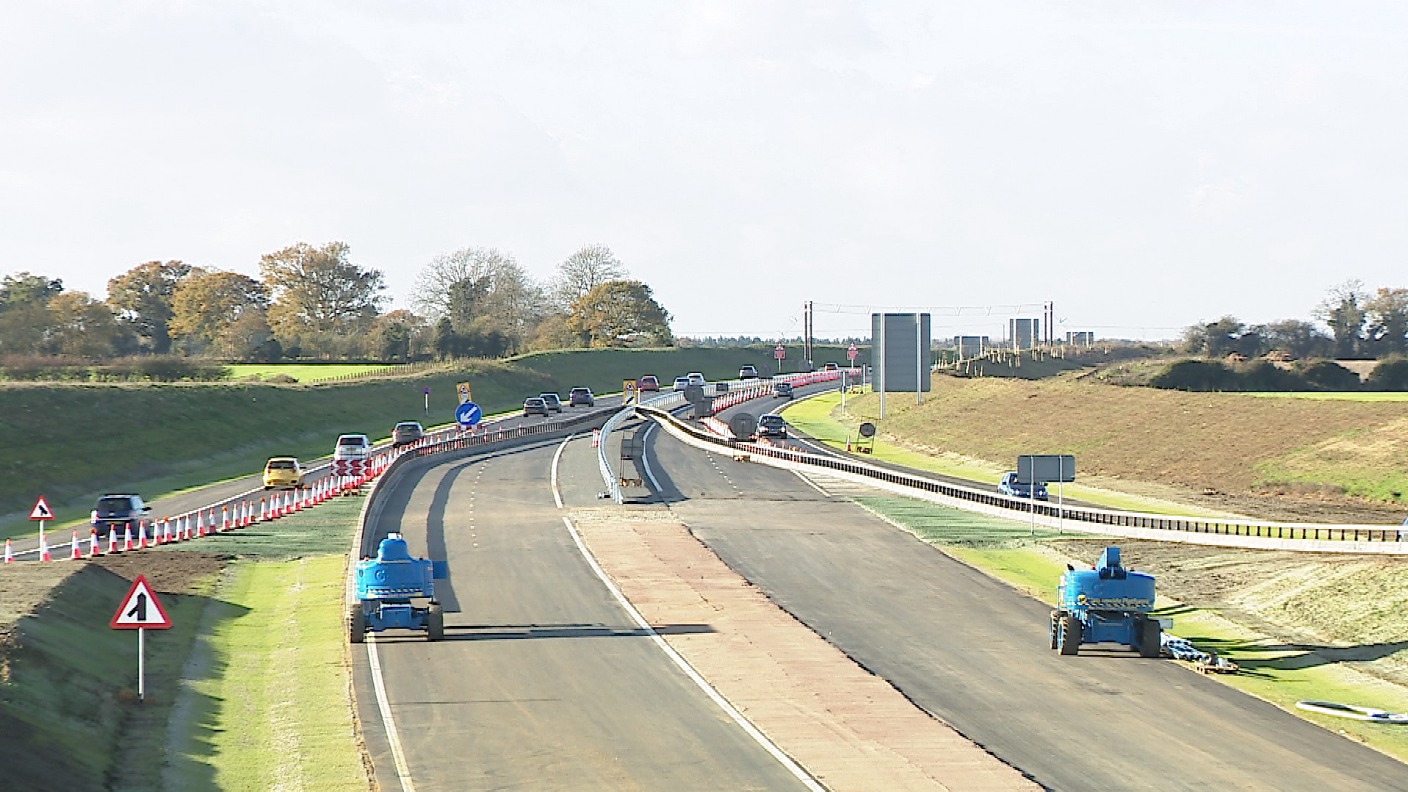 First section of new northern bypass for Norwich opens ITV News Anglia