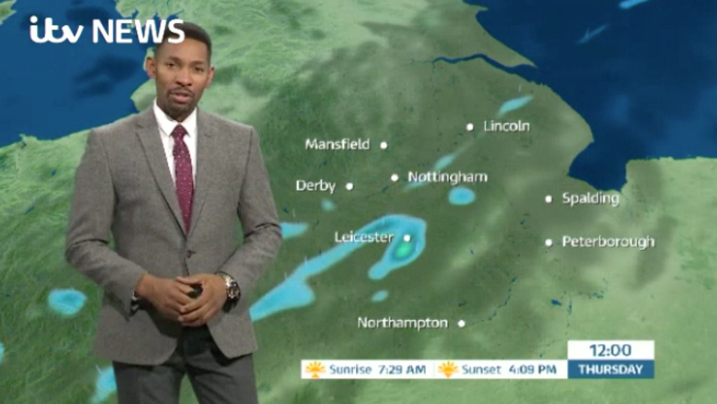 East Midlands Weather: Drizzly rain and wind | ITV News Central