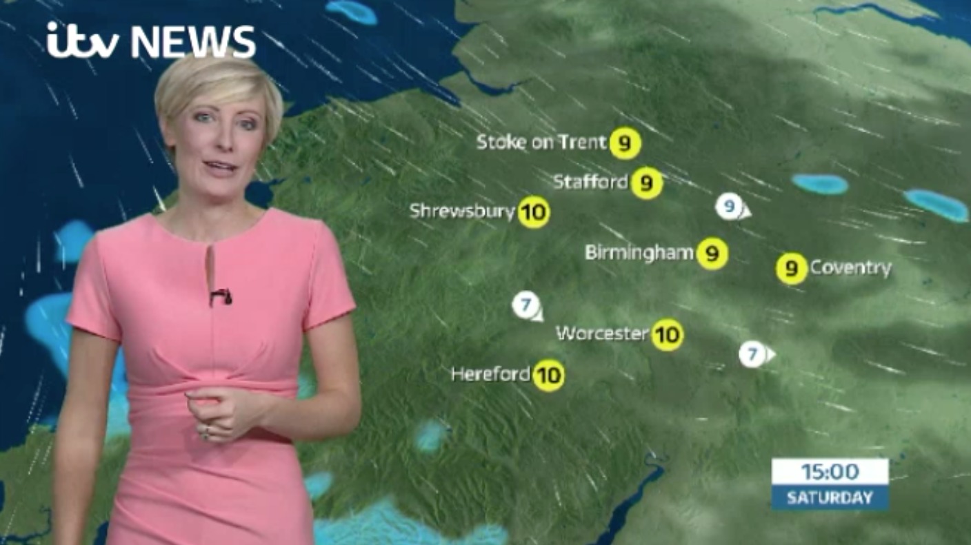 West Midlands Weather: Cloudy with some light showers | ITV News Central