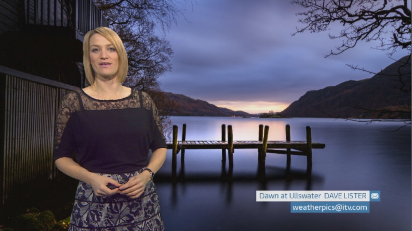 Saturdays Forecast For The Border Television Region Itv News Border