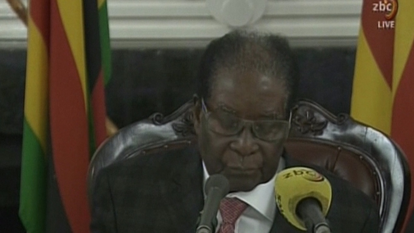 Robert Mugabe Vows To Stay On As Zimbabwe's President | ITV News