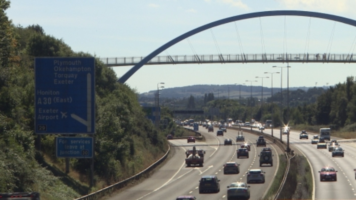 Calls to extend M5 from Exeter to Plymouth ITV News West Country