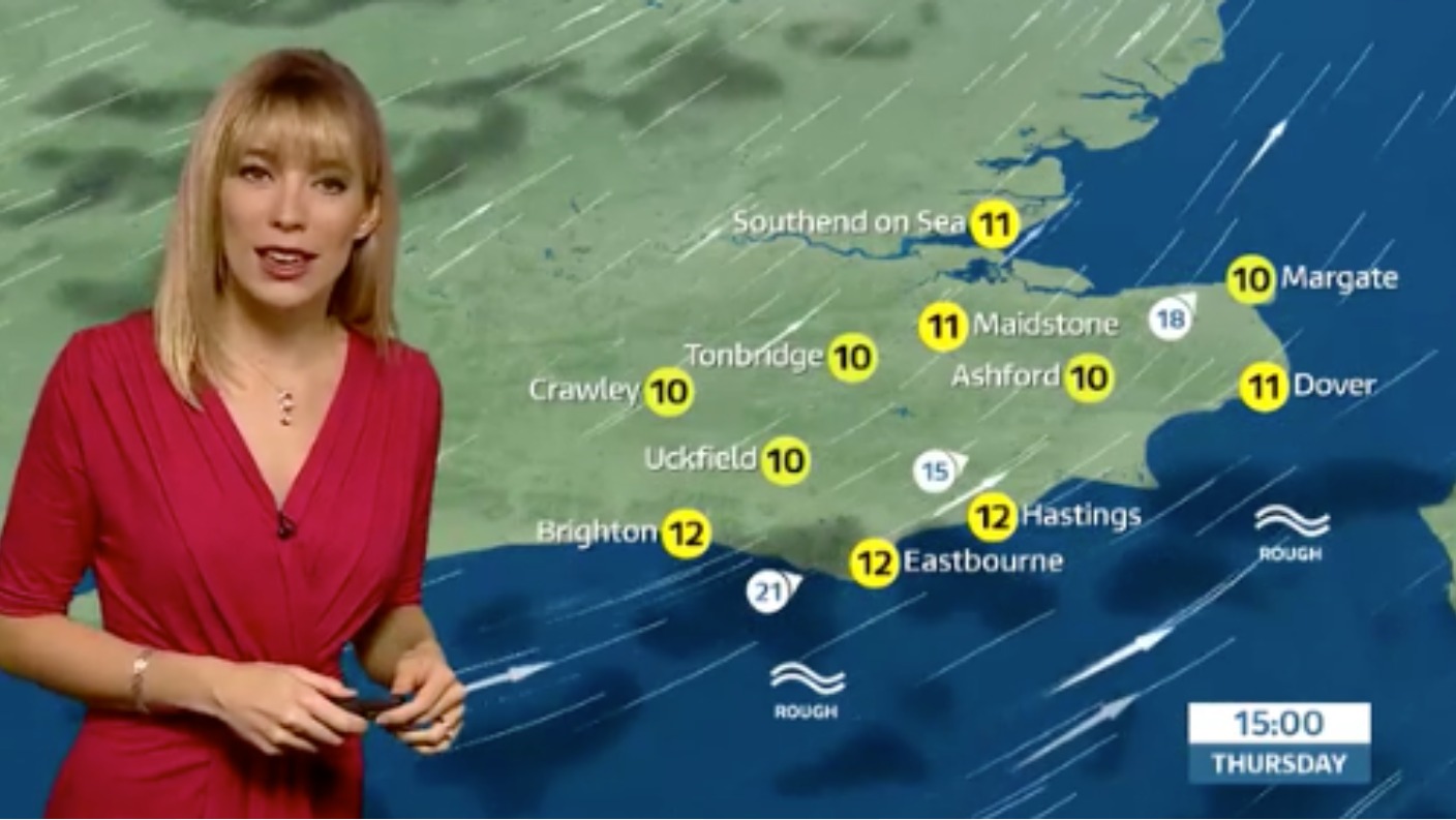 Holly's latest forecast for east of region | ITV News Meridian