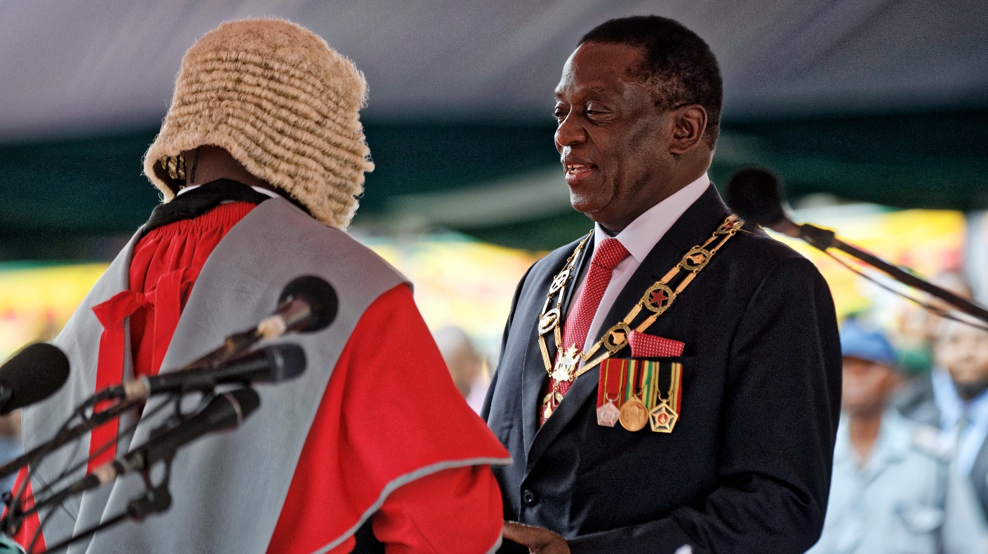 New President Emmerson Mnangagwa Promises A Fresh Start For Zimbabwe ...