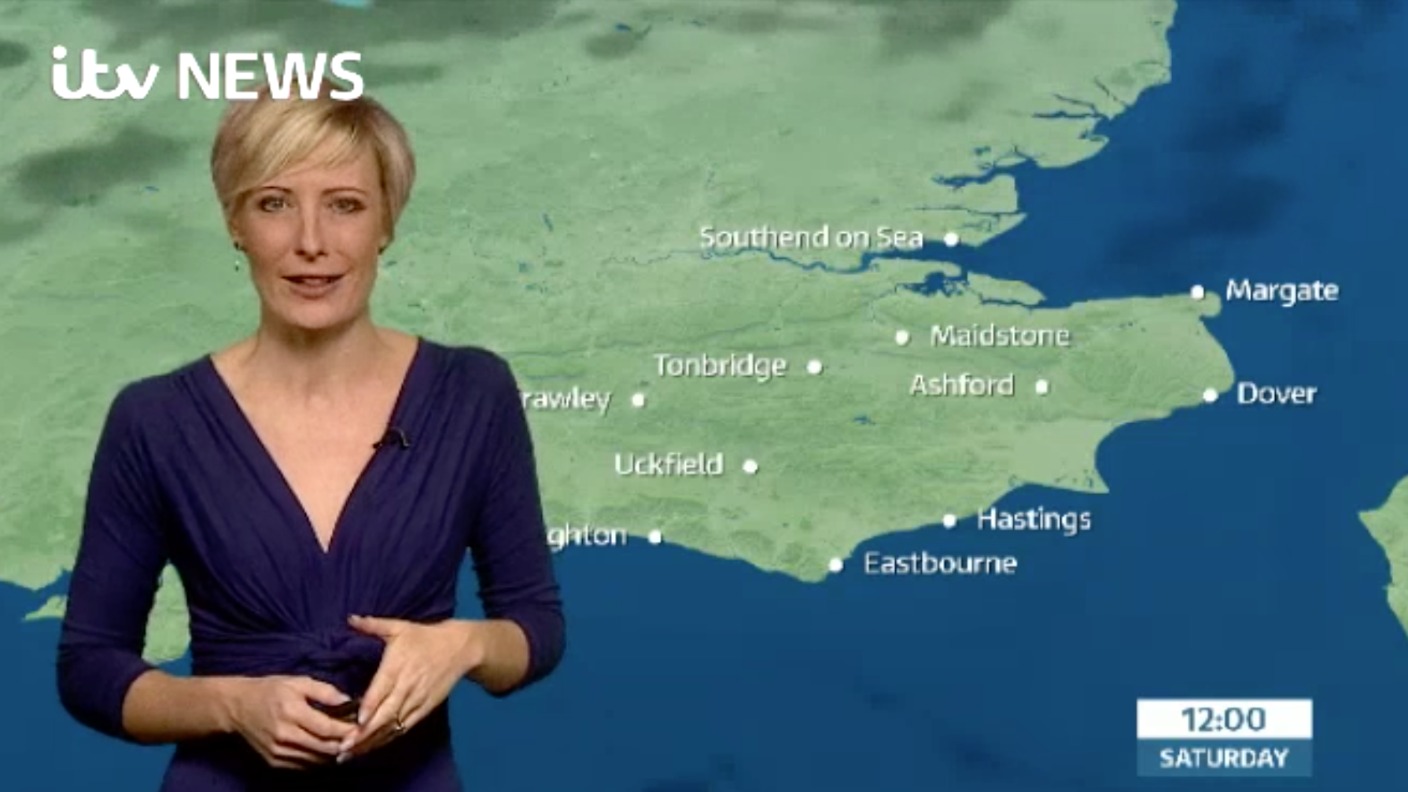 Saturday's weather for the east of the region | ITV News Meridian
