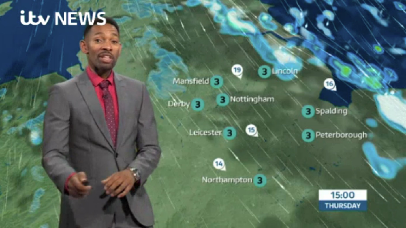 East Midlands Weather: Cold and windy | ITV News Central