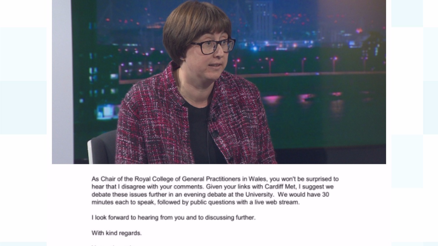 Academic challenged to debate over 'GPs obsolete' comments ITV News Wales
