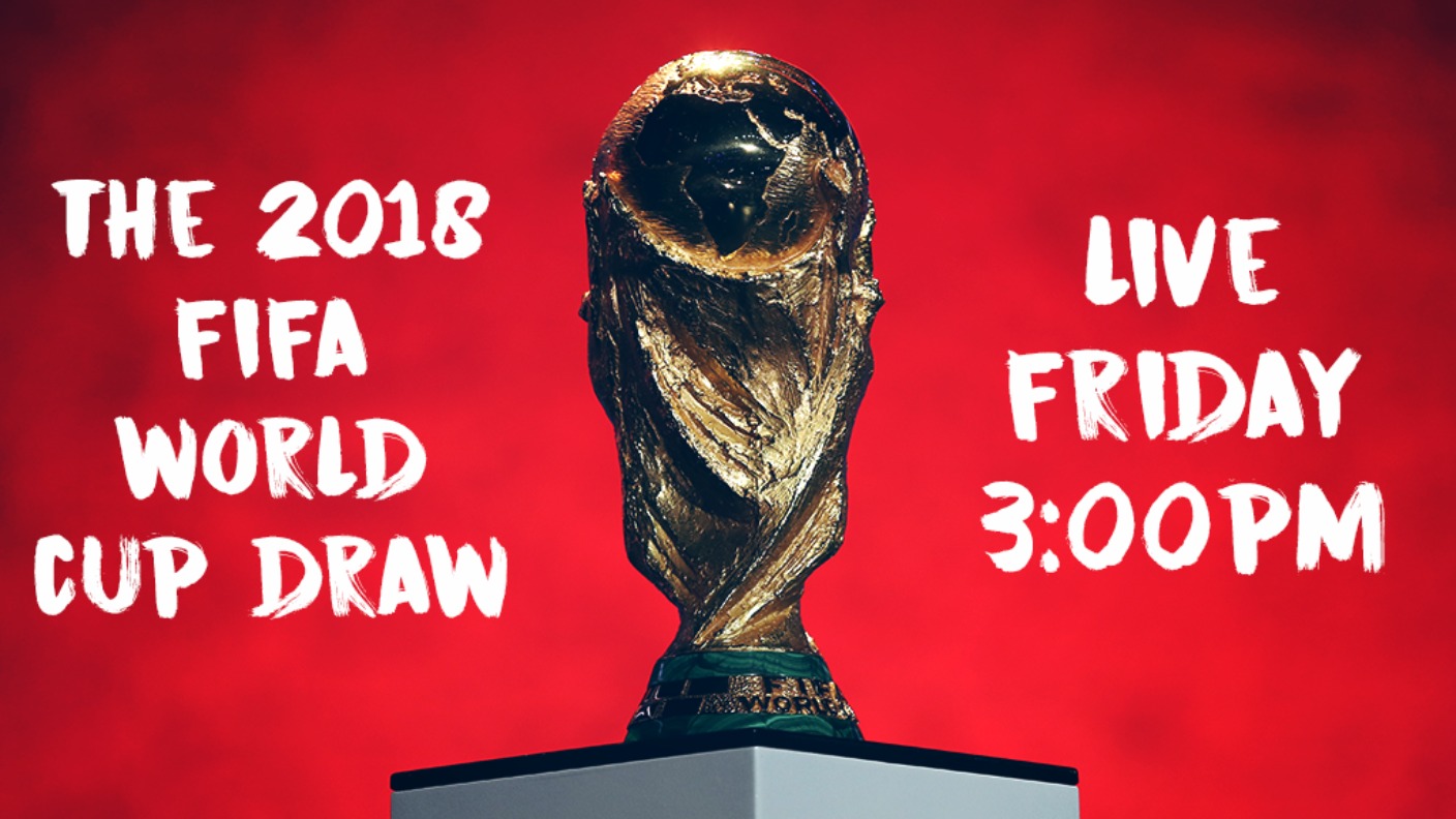 Watch the 2018 FIFA World Cup draw live today from Moscow at 300pm ITV News