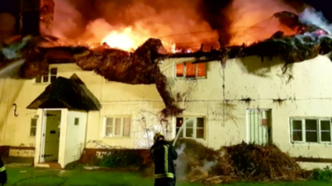 Families left homeless after devastating fire | ITV News Meridian