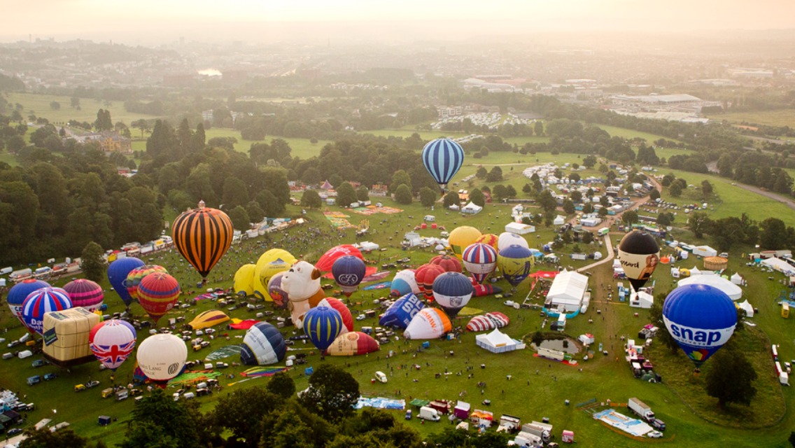 bristol hot air balloon