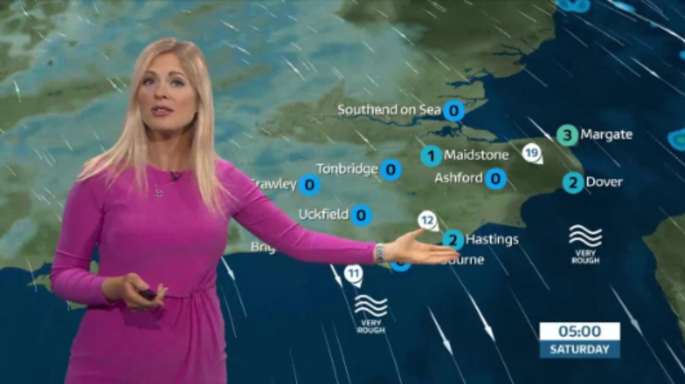Friday's latest forecast for the east of the region | ITV News Meridian