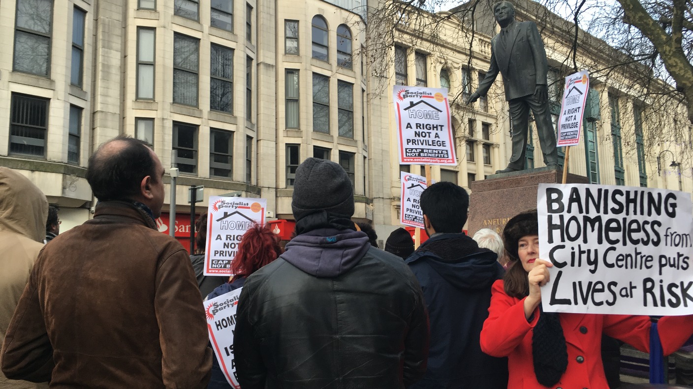 Cardiff Protesters Call For More To Be Done To Stop Homelessness Itv