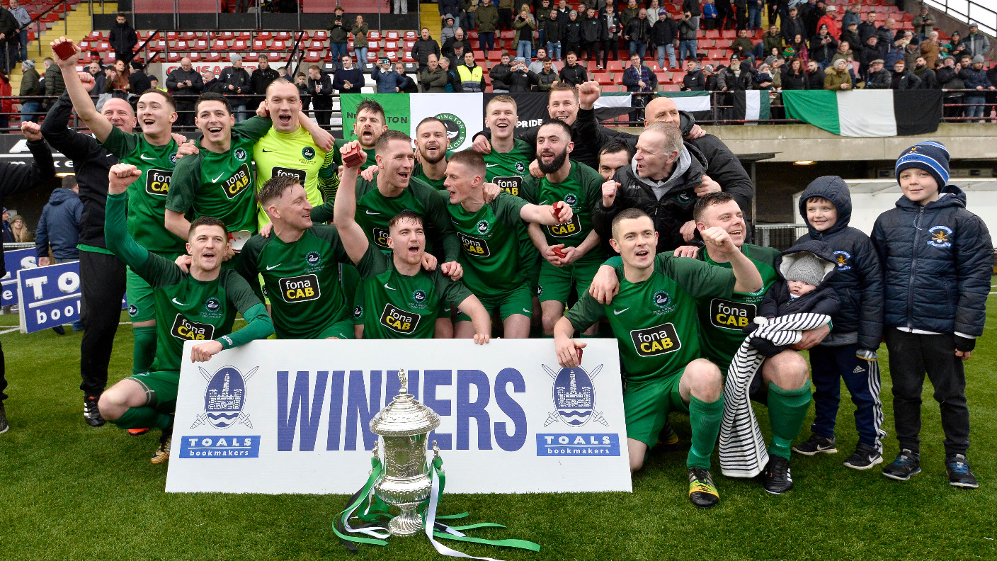Newington beat Linfield Swifts to win Steel and Sons Cup UTV ITV News