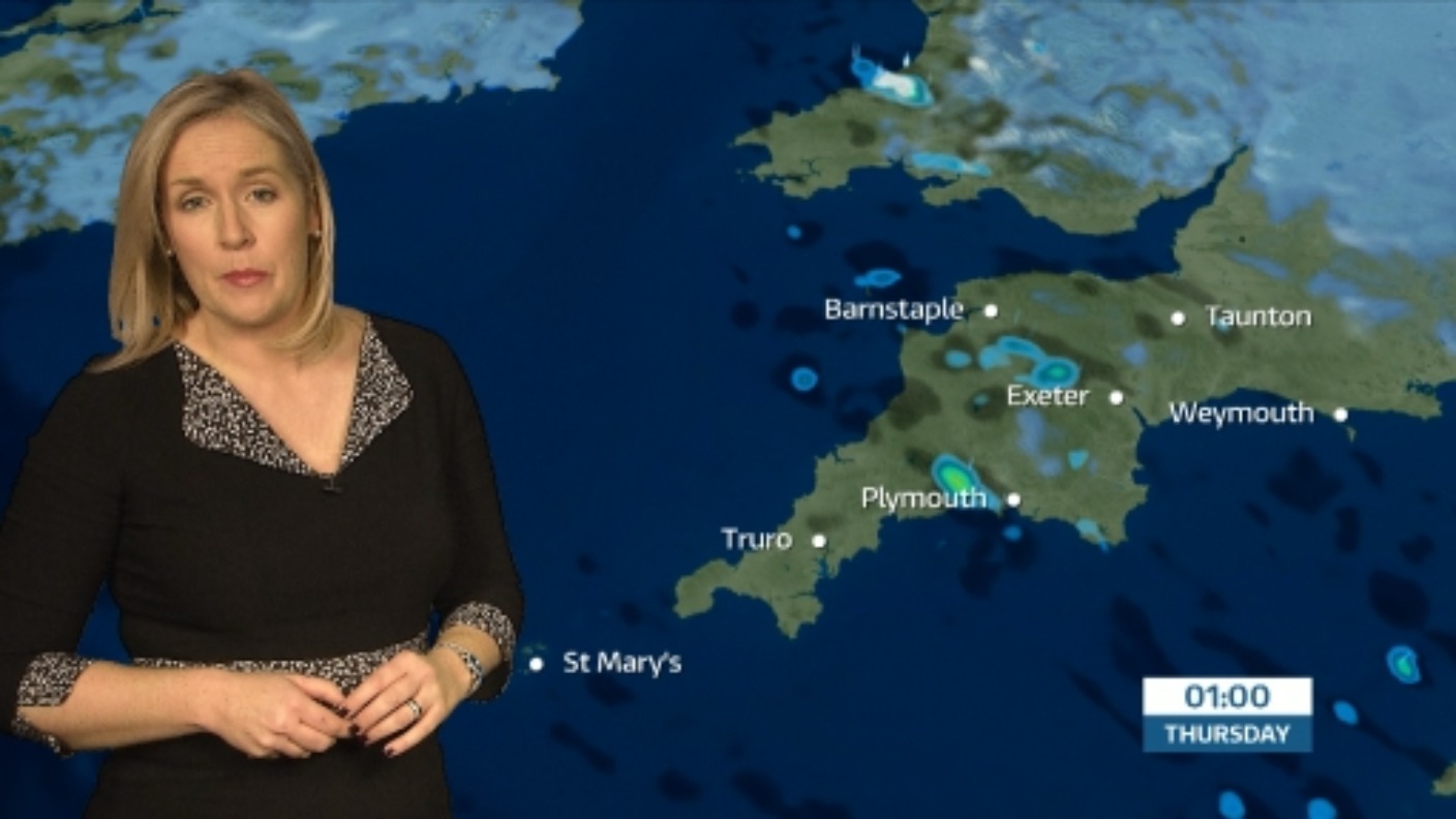 Patchy showers and frost in the South West | ITV News West Country