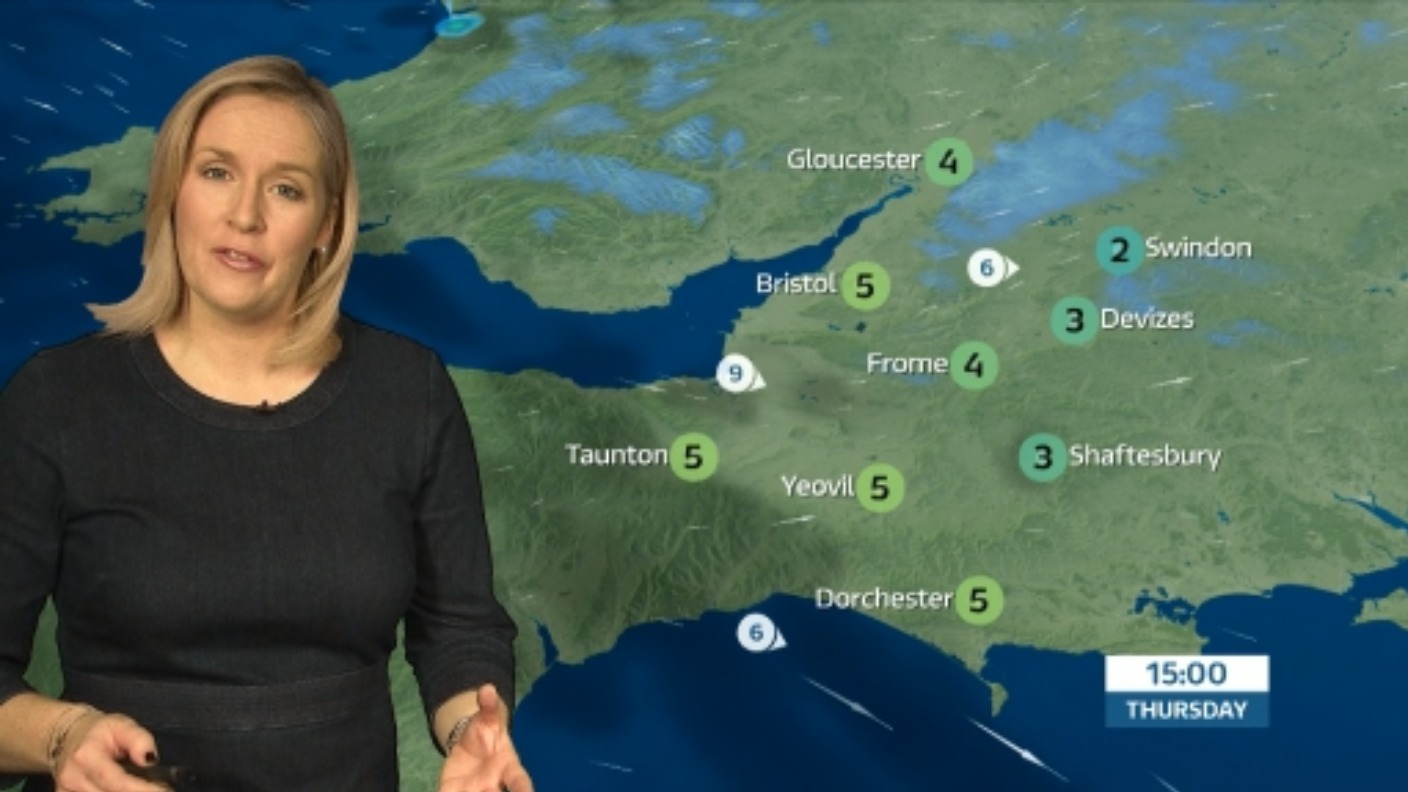 Cold and clear in the West | ITV News West Country