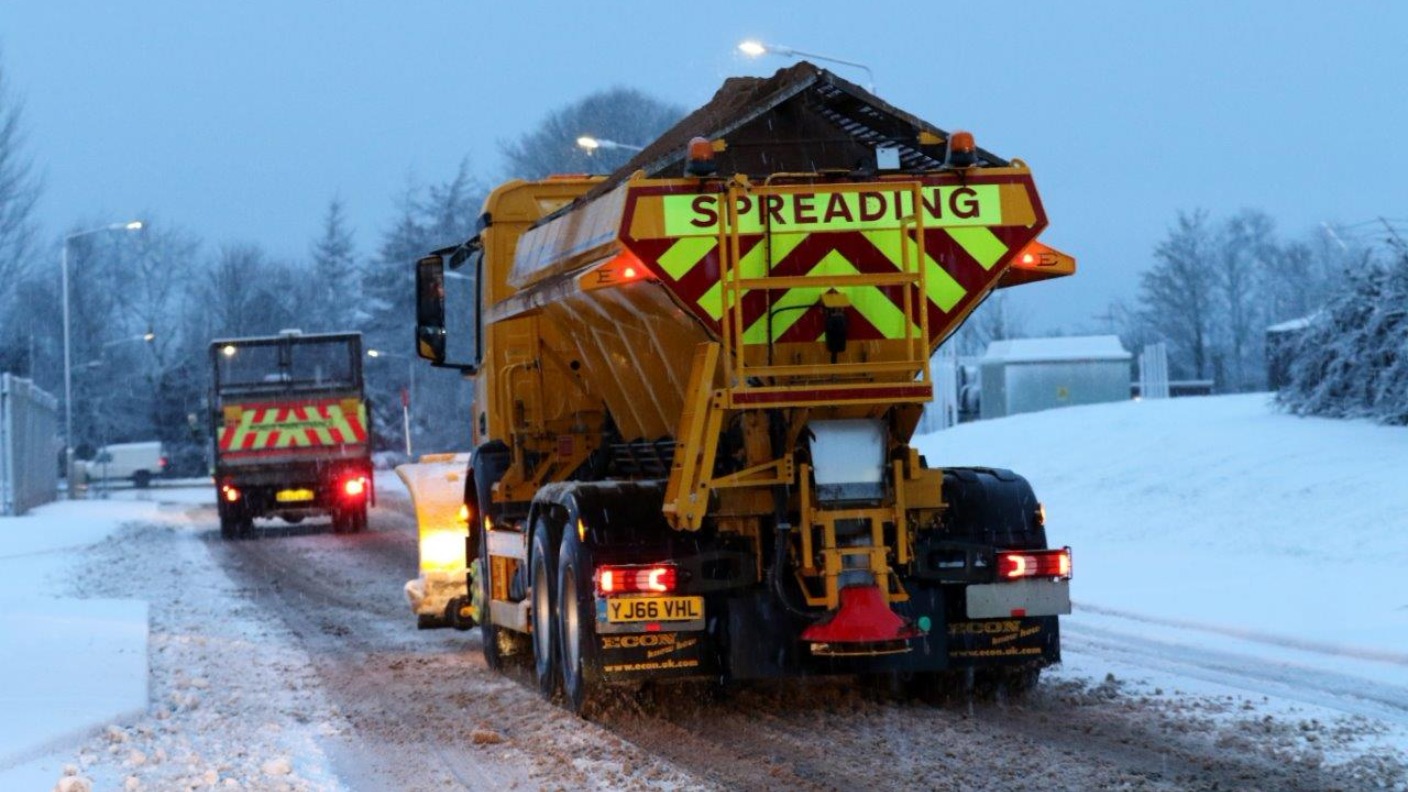 ITV Border Driving Conditions news for Cumbria and the south of Scotland