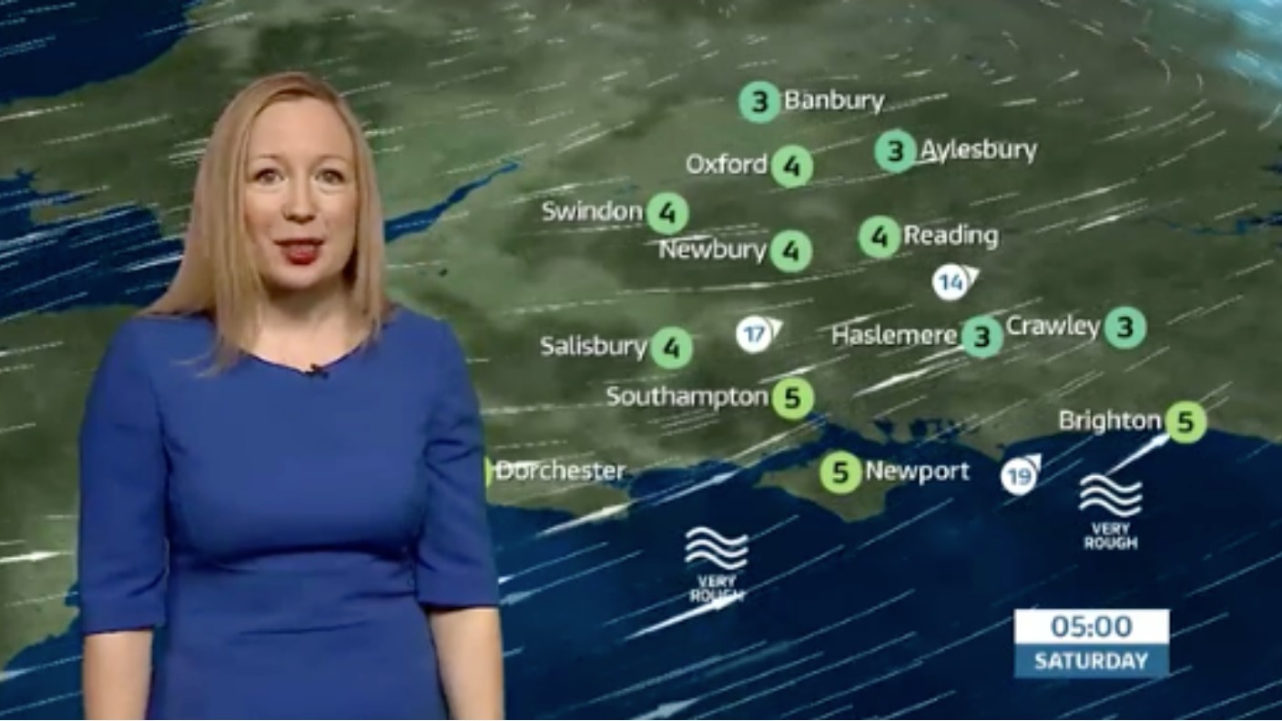Friday evening's weather update for the west ITV News Meridian