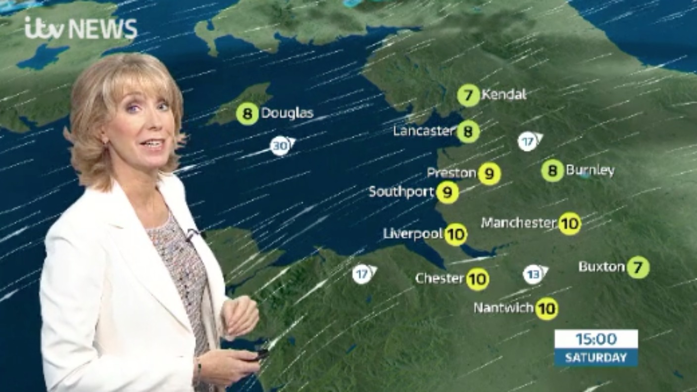 Your latest Granada weather update with Emma ITV News Granada
