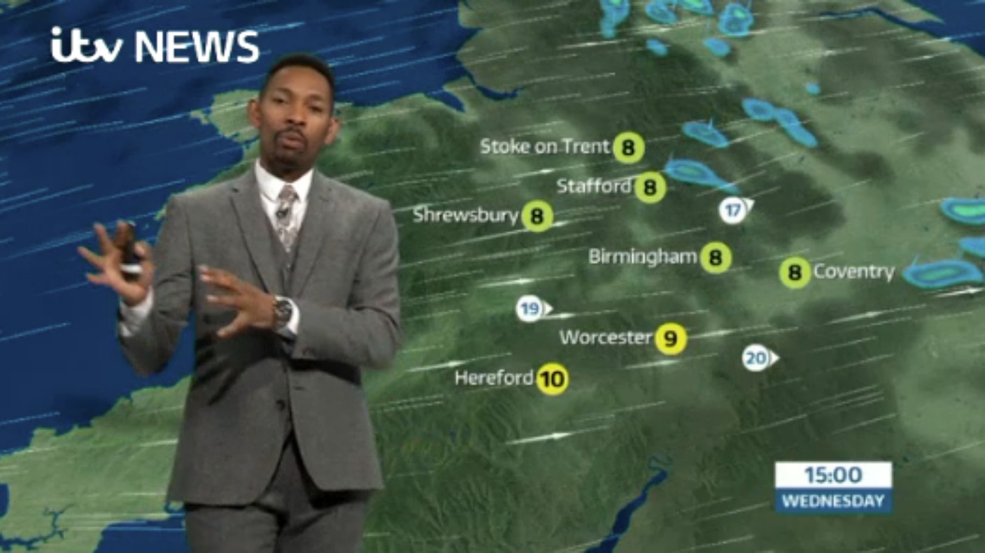 West Midlands Weather: Very windy with blustery showers | ITV News Central