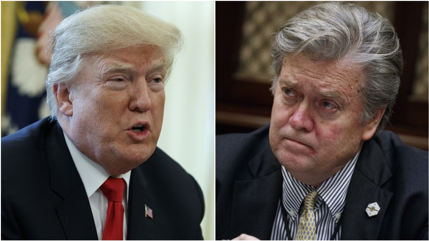 Donald Trump Lashes Out At Steve Bannon Saying Former Aide 'lost His ...