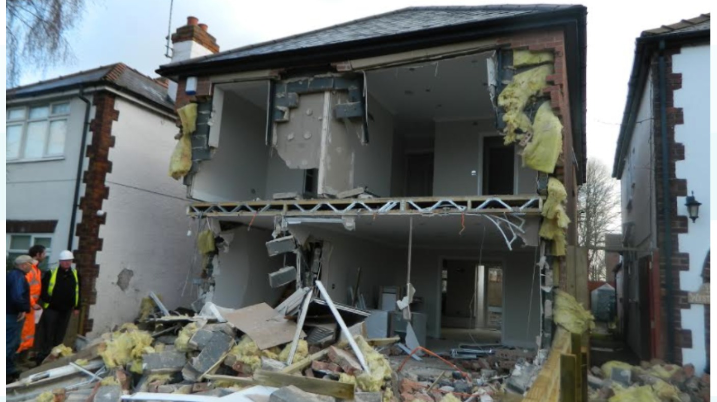 Man arrested after vehicle crashes into house | ITV News Central