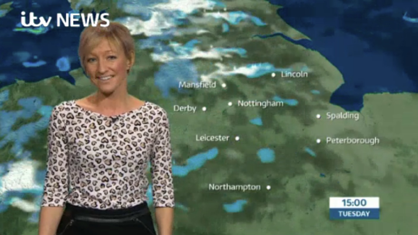 East Midlands Weather: Windy and cold, wintry showers | ITV News Central
