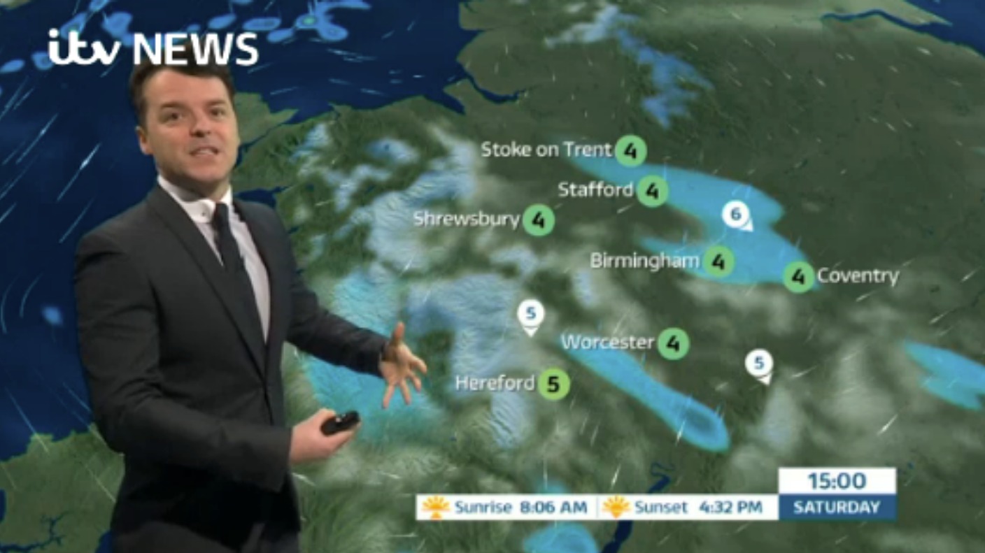 West Midlands Weather: Outbreaks of rain tomorrow | ITV News Central