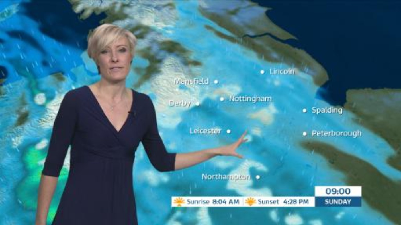 East Midlands Weather: Outbreaks of sleet or snow | ITV News Central