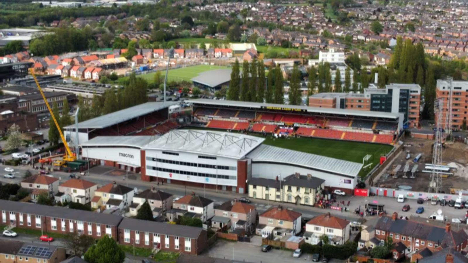 Wrexham wins fight for extra seats for fans after 'pollution fear ...