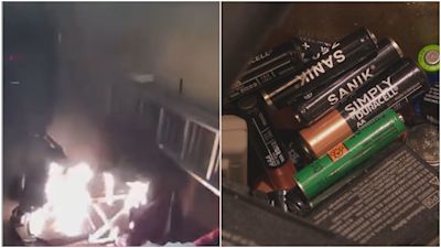 'They come with risks': Warning issued battery explosions increase ...