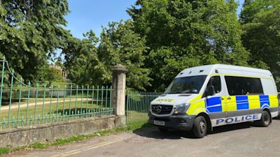 Police say the man's death is not being treated as suspicious