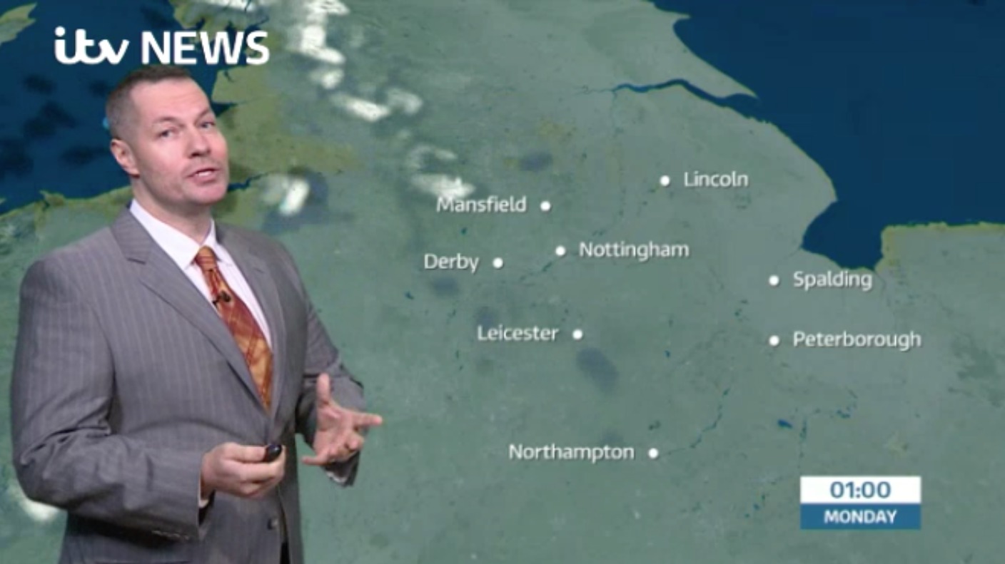 East Midlands Weather: Cold, frosty and breezy | ITV News Central