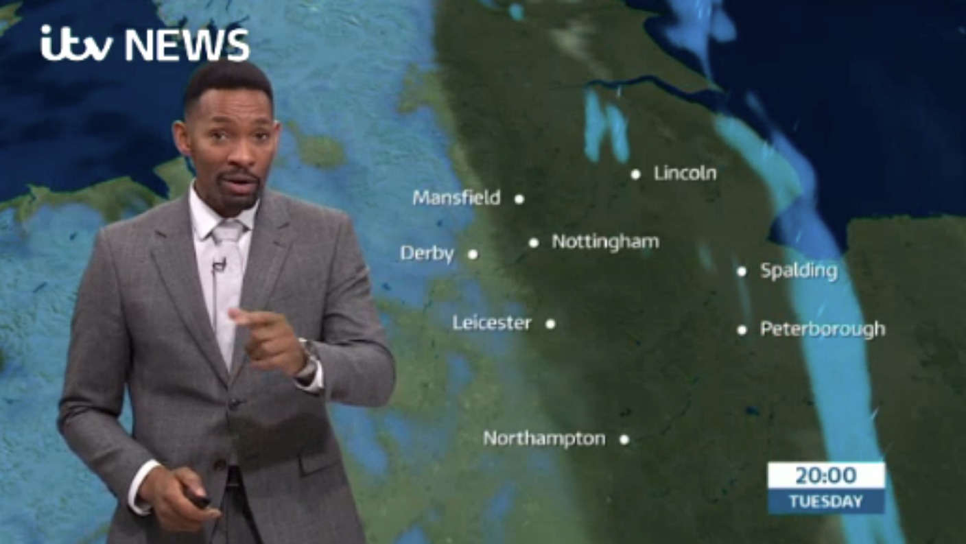 East Midlands Weather: Dry, cold, frosty night | ITV News Central