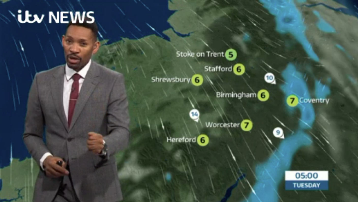 West Midlands Weather: Some rain overnight | ITV News Central