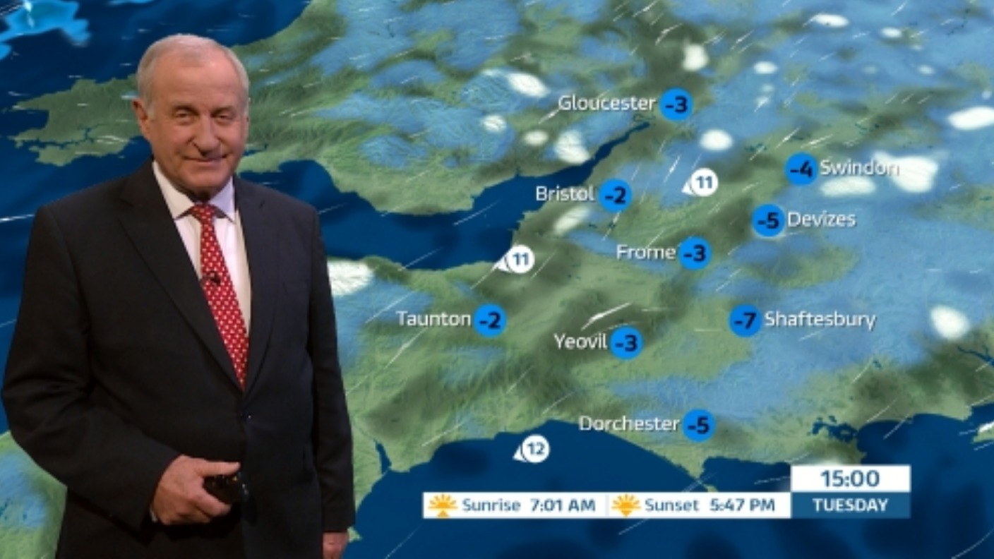 Temperatures struggling to rise above freezing | ITV News West Country