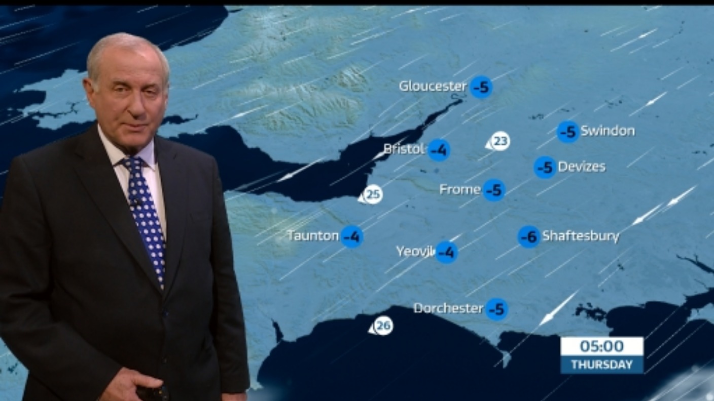 Cold and clear in the West | ITV News West Country