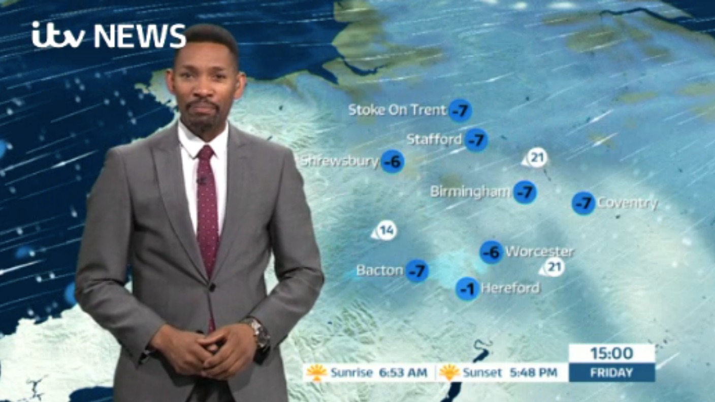West Midlands Weather: Windy with outbreaks of snow | ITV News Central