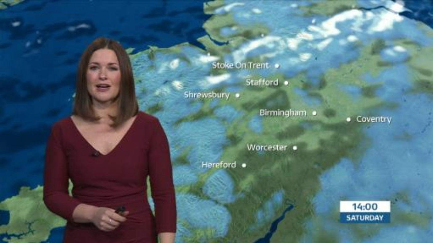 West Midlands Weather: Cold and windy with snow showers | ITV News Central