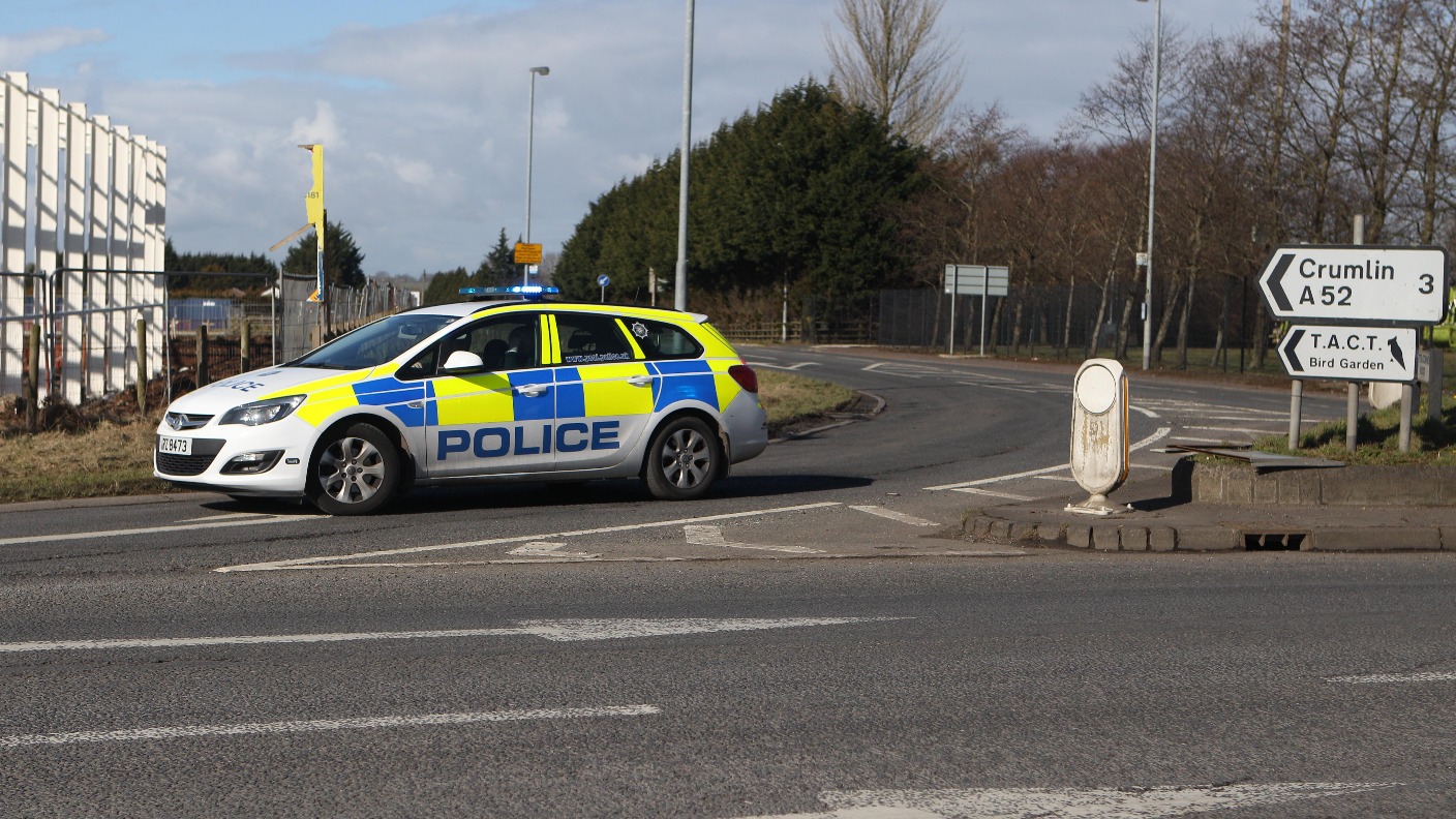 Man dies following car crash in Crumlin | UTV | ITV News