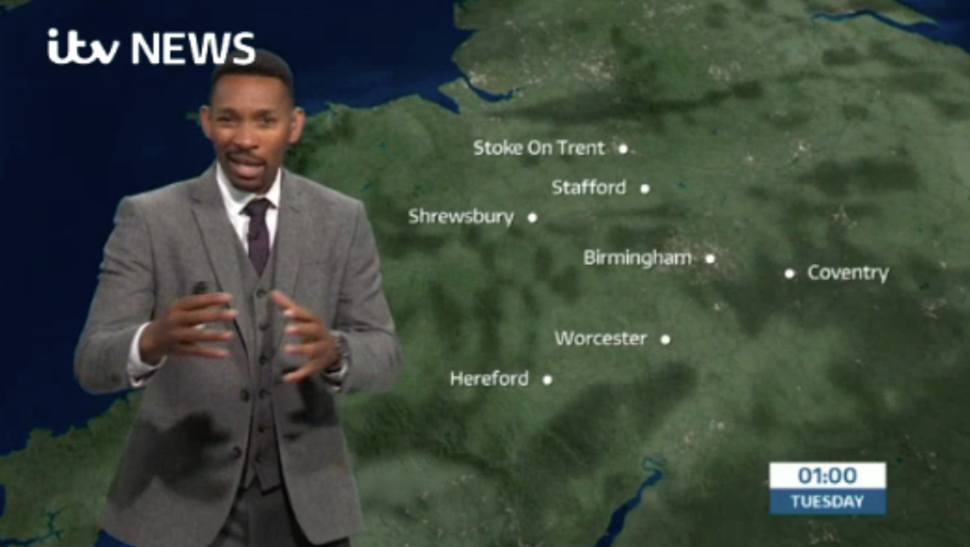 West Midlands Weather: Outbreaks of rain overnight | ITV News Central