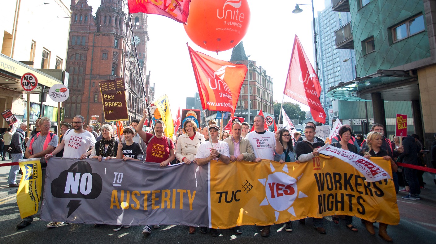 Tens of thousands demand 'new deal' for workers and public services in ...