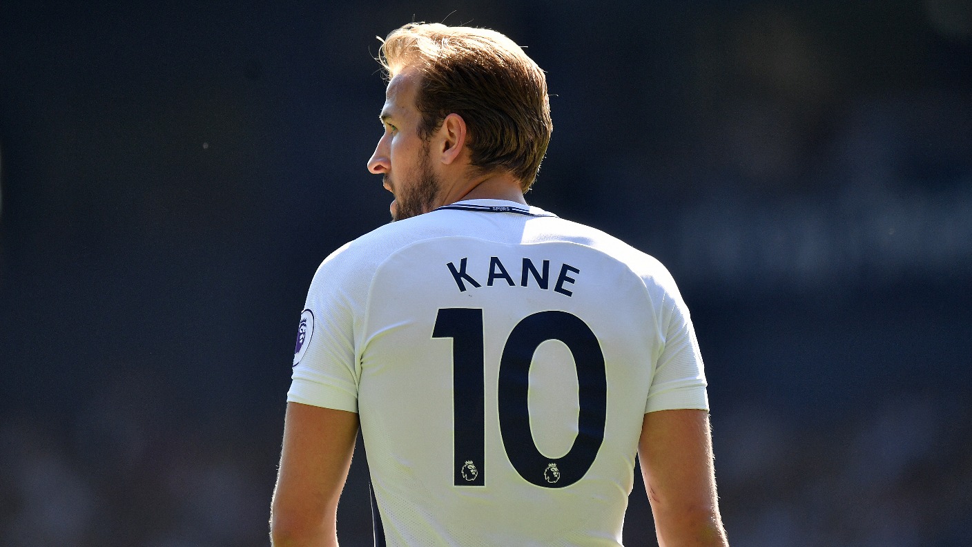 harry kane jersey number